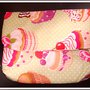 Pochette dolcetti cupcakes in stoffa handmade♥