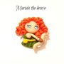 CIONDOLO CHARMS MERIDA THE BRAVE ARCO FRECCE FIMO PRINCIPESSA RIBELLE