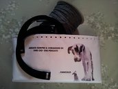 Kit per borse in fettuccia stampa cane con frase