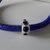 collier BLUE ELECTRIC  rete cm.50