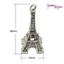 Charm Tour Eiffel grande argentato 46x19