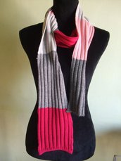 sciarpa donna lana maglia