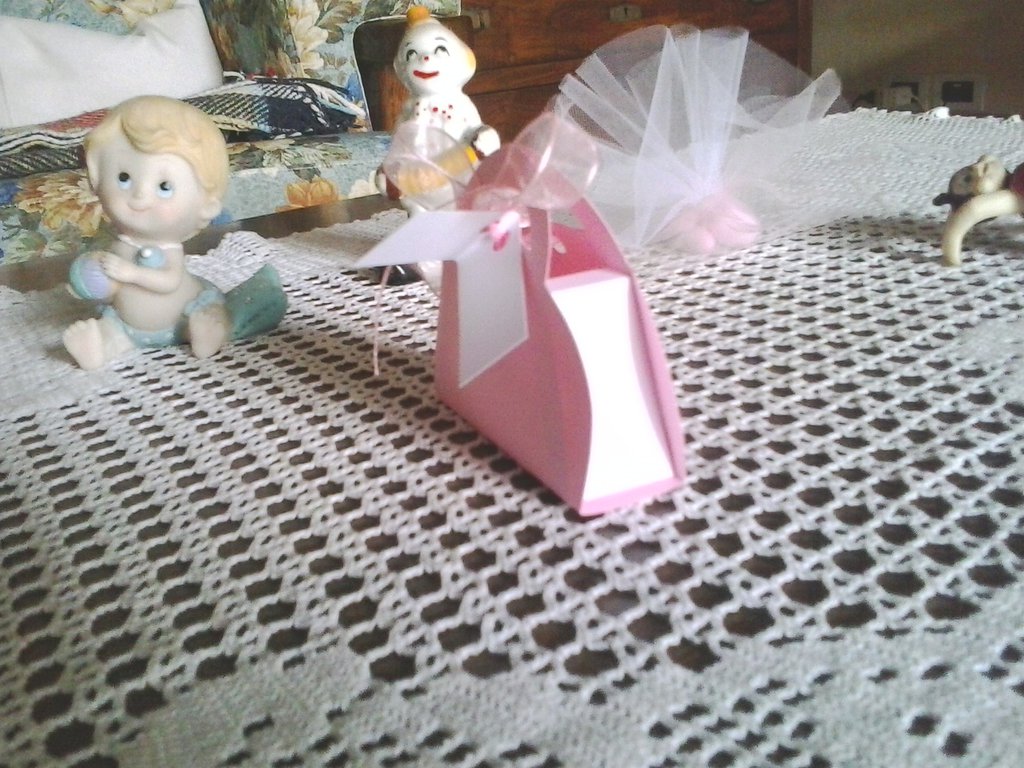 10x Scatoline rettangolari in PVC Trasparente - 8x8x11cm Scatoline portaconfetti bomboniere Feste Matrimonio Compleanno 10 Pezzi