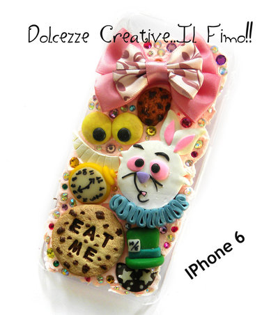 Cover IPhone 6 /6s Alice in the Wonderland - Alice nel paese delle meraviglie, biscotti, eat me, stregatto, cappellaio matto, biscotti, orologio Cover IPhone 6 /6s Alice in the Wonderland - Alice nel paese delle meraviglie, biscotti, eat me, stregatto, cappellaio matto, biscotti, orologio
