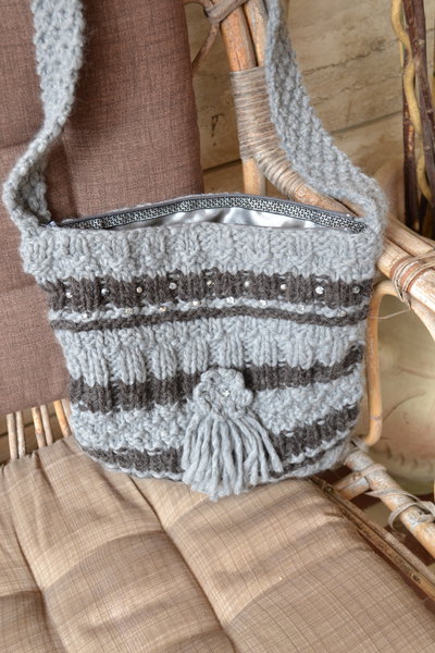 Smartphone Borsetta Porta Telefono Case&me In Maglia - Con