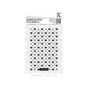 Fustella per embossing A6 - Hearts and Kisses