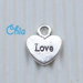 10 charms cuore love