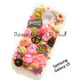 Cover Samsung  Galaxy s5 kawaii, caramelle, panna, biscotti, leccalecca cupcake, smarties, biscotti