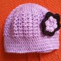 cappellino uncinetto bimba