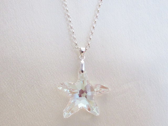Stella Marina" - Ciondolo In Cristallo Swarovski - Gioielli - Cion - Foto 5