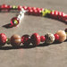 C5.15 - Girocollo Oriente con perle colorate e bottoni in legno - Linea Spring