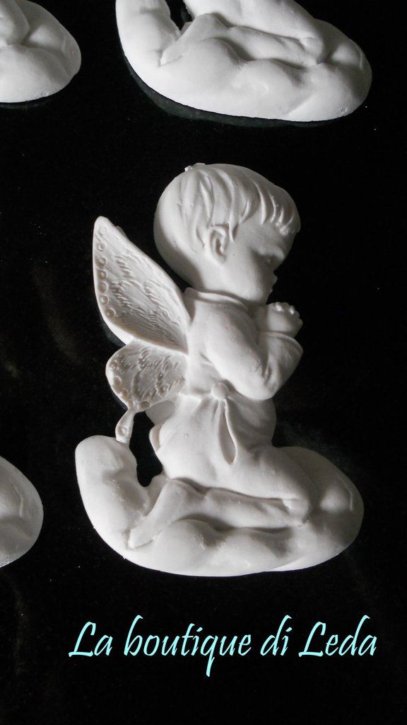 Ideen mit Herz Fustelle a forma di angioletto, 6 pezzi