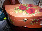 cofanetto rose rosse