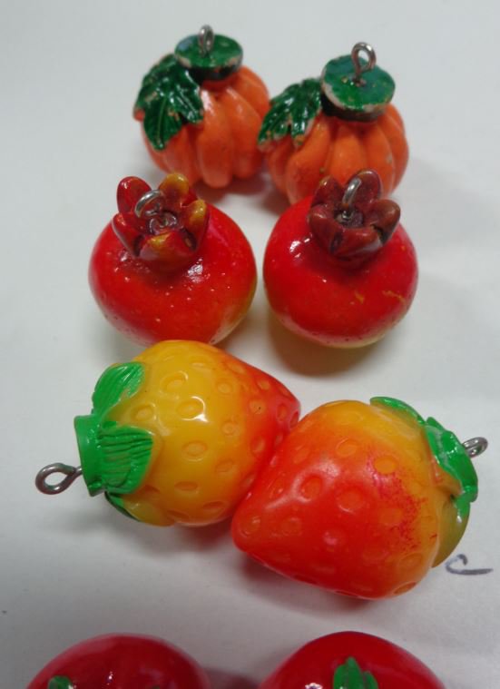 10 Pezzi Carino Piccolo Frutta 3D Ciondoli In Resina Arancione Per Risultati Dell'orecchino Bel Ciondolo Galleggiante Creazione Di Gioielli Di Moda Fai Da Te - Foto 10