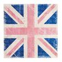 Foglio 30x30 cm - Union Jack Vintage