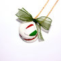 Collana con Macaron "Made in Italy" 