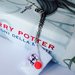 Collana Harry Potter saga con lettera per Hogwarts in feltro fatta a mano