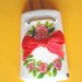 Collanina con Ciondolo a forma di tegola in miniatura decorato a mano