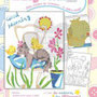 SCHEDA PUNTO CROCE PER COPERTINE CULLA E LETTINO - BABY XSTITCH COLLECTION N. 15