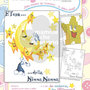 SCHEDA PUNTO CROCE PER COPERTINE CULLA E LETTINO - BABY XSTITCH COLLECTION N. 22