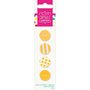 Set 4 bottoni - Spots & Stripes Brights Yellow