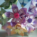 Fiori, bouquet, origami