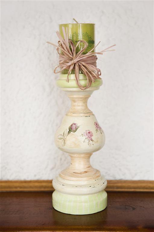Portacandele In Legno Di Mango Intagliato A Mano – 10x10x10 Cm – Centrotavola Rustico Per Matrimoni E Casa