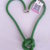 Collana GREEN rete cm.100