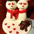 Cake Topper Matrimonio con omini di neve (SOLO SU RICHIESTA)