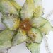parure "greenflower" collection love sospeso trasparente collana + anello 