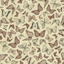 Tessuto di Cotone • Quilting Treasures • 	Mirabelle • Terracotta Butterflies • 002111