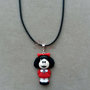 collana con Mafalda fimo