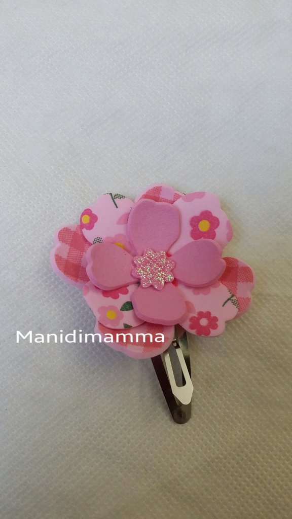 Spilla porta bouquet di fiori Tussie Mussie in argento massiccio e pregiato - Italia
