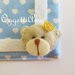 Un orsacchiotto in feltro per la cornice del vostro bambino: una dolce bomboniera per ricordare un momento speciale!
