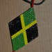 Collana Giamaica realizzata a peyote con perline Miyuki delica