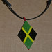 Collana Giamaica realizzata a peyote con perline Miyuki delica