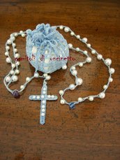 Rosari con sacchetto custodia