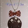 collana biscotto con stelle kawaii in fimo