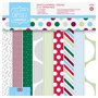 Blocco di carta 15x15 cm - Spots & Stripes Festive