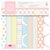 Blocco di carta 15x15 cm - Spots & Stripes Pastels