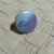 Anello shiny space azzurro