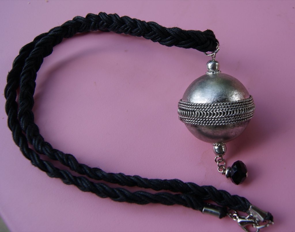 Elli Collana In Argento 925 Girocollo Con Ciondolo A Sfera Sfera – Look Geometrico E Moderno, Lucida E Resistente All'ossidazione