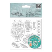 Urban Stamps - Owl Folk Characters