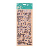 Canvas Alphabet Stickers - Owl Folk