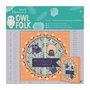 Framed Decoupage Card Kit - Owl Folk