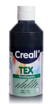 Colore per tessuti "Creall Tex" - Nero, 250ml