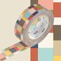 Washi Tape - Mosaic Greyish