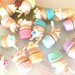 NOVITA PRIMAVERA ESTATE - colori pastello FIMO - UN CIONDOLO A SCELTA CUP CAKES con panna - cialdina 