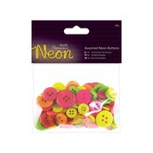 Mix 50 gr bottoni - Neon