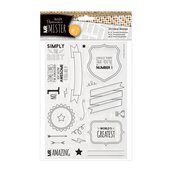 Clear Stamps - Mr Mister Text